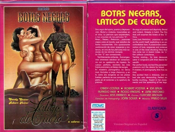 Botas negras, látigo de cuero / Черные сапоги, кнут из кожи