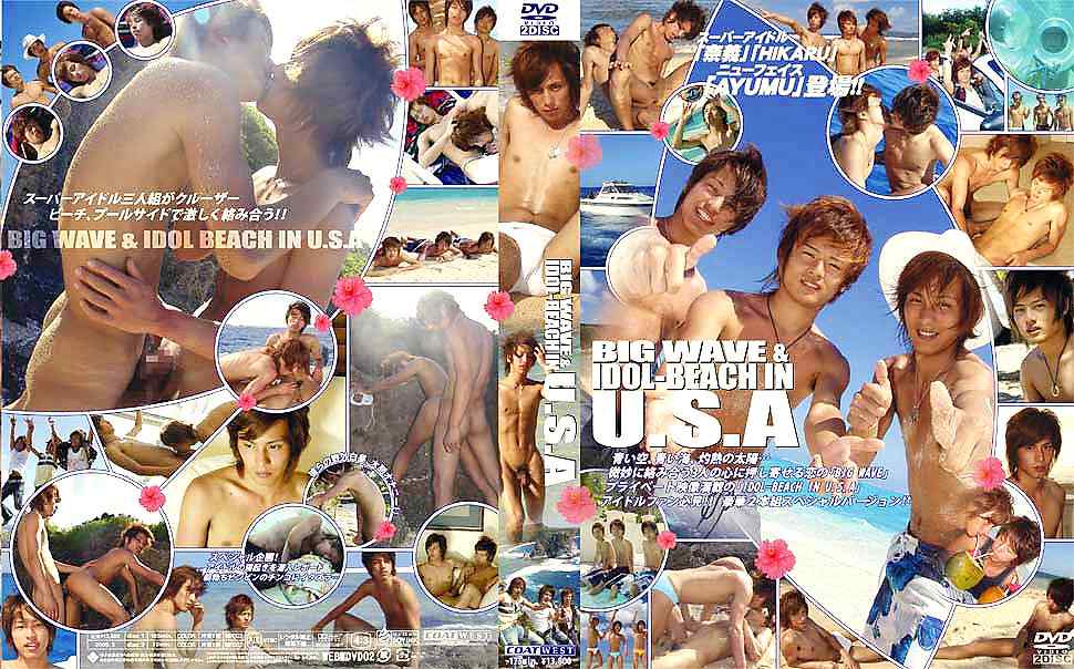 Big Wave & Idol-Beach in USA  / Большая Волна - Пляжные идолы в США